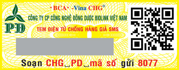 Tem chống hàng giả điện tử SMS Biolink