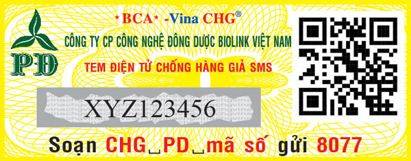 Tem chống hàng giả điện tử SMS Biolink