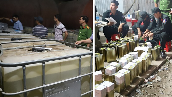 Bộ Công an triệt phá đường dây sản xuất, buôn bán xăng giả có quy mô đặc biệt lớn