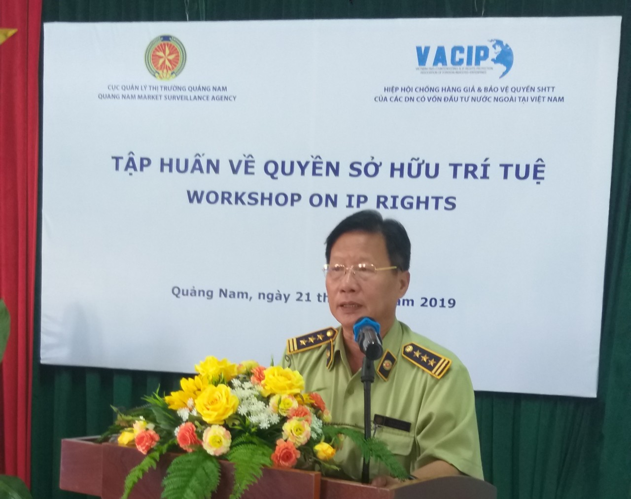 Hội nghị tập huấn về quyền sở hữu trí tuệ, phân biệt hàng thật-hàng giả