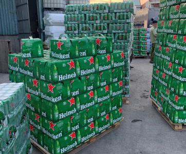 Tạm giữ hơn 23.000 sản phẩm bia, sữa nhập lậu tại TP Hồ Chí Minh