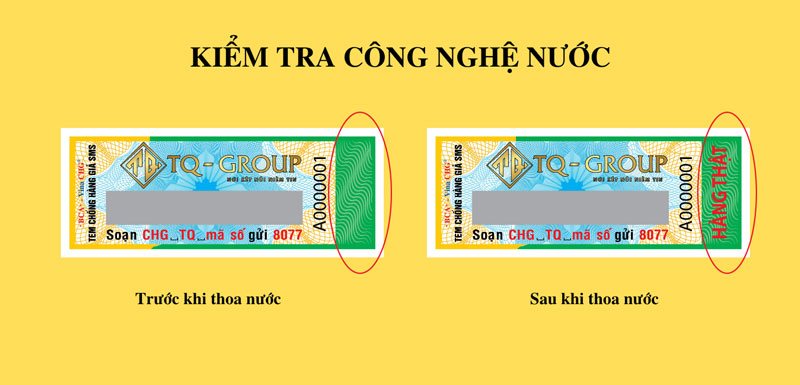 Cách phân biệt thật - giả sản phẩm Kem Body Chanh Lemon bằng tem chống hàng giả