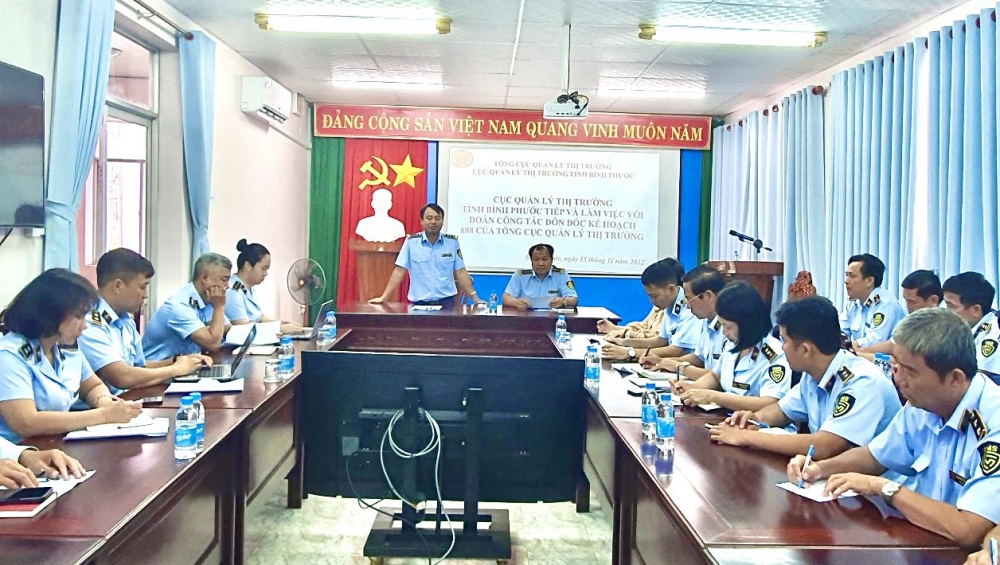 Kiểm tra, đôn đốc tình hình thực hiện Kế hoạch 888 tại địa bàn tỉnh Bình Phước