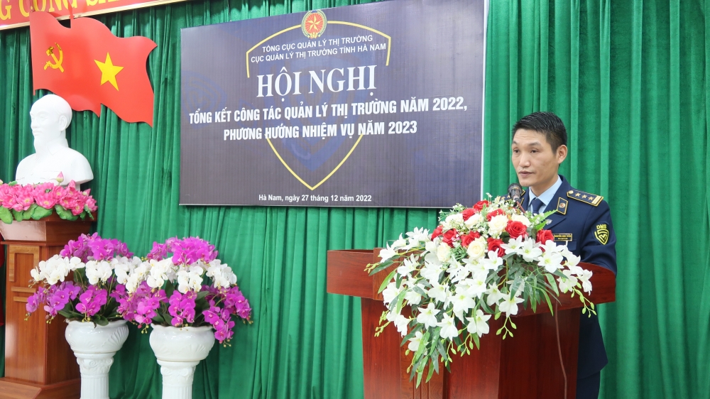 QLTT Hà Nam hoàn thành vượt mức các chỉ tiêu, kế hoạch năm 2022