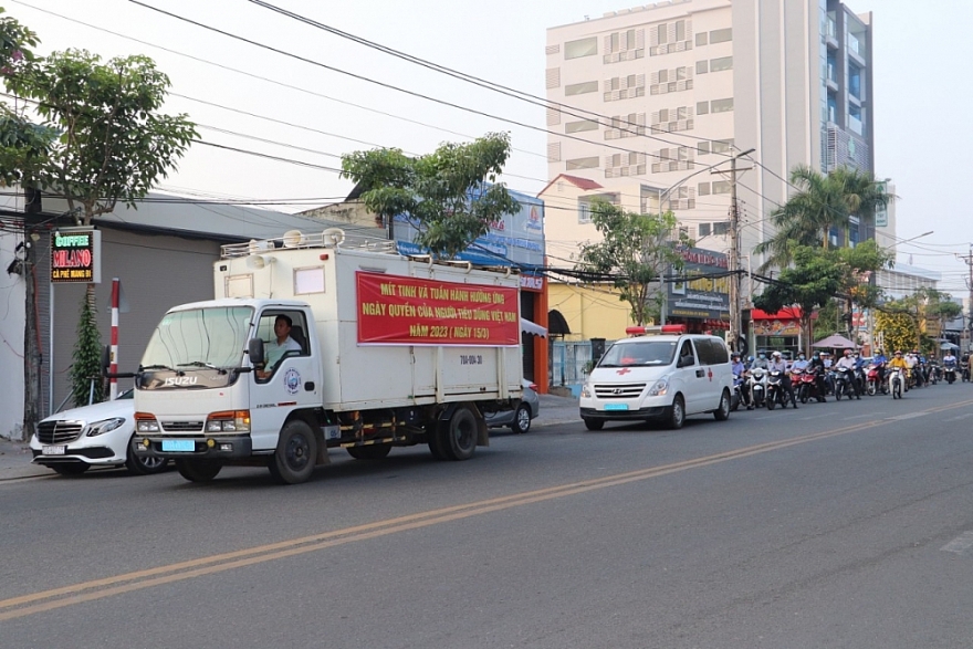 Mít tinh hưởng ứng ngày Quyền của người tiêu dùng Việt Nam