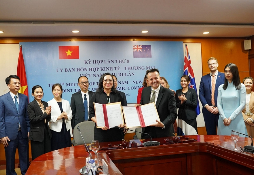 Việt Nam - New Zealand thúc đẩy hợp tác về kinh tế số
